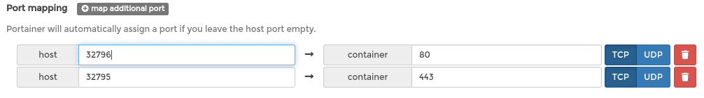 Let's Encrypt port configuration